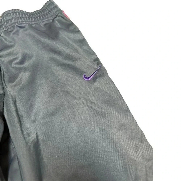 Nike Kids 2-Piece Tracksuit Set 6X Pink Grey Jacket & Pants - Picture 6 of 9